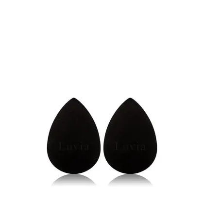 Zdjęcie Luvia Make-Up Blending Sponge Set Black Gąbka do makijażu 2 szt.