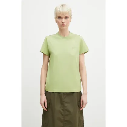 Zdjęcie Y-3 t-shirt Regular SS Tee damski kolor zielony JM7828