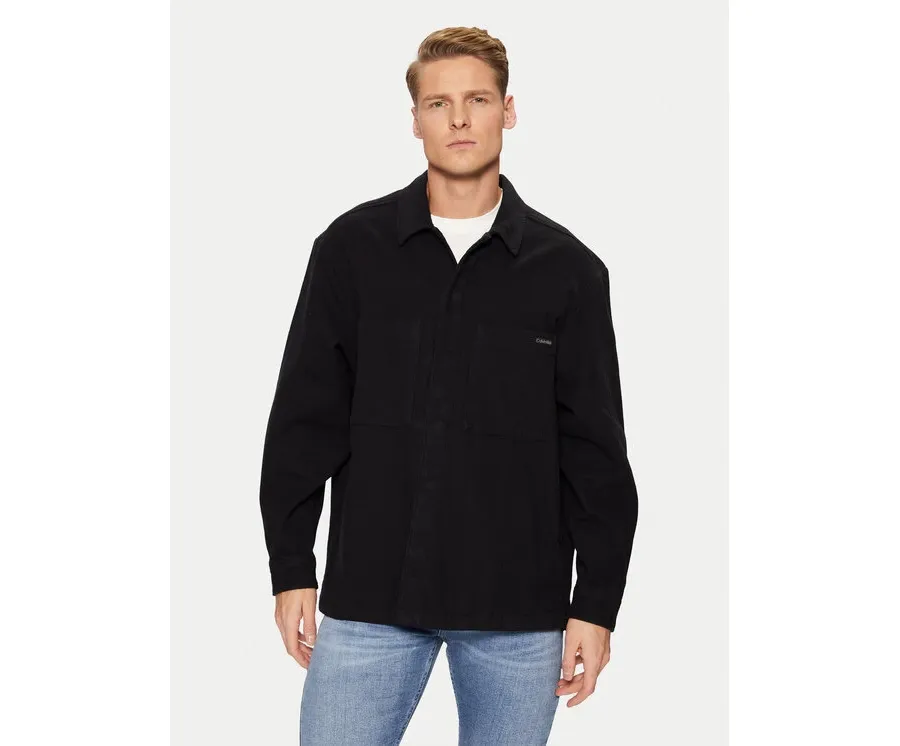 obrazek 1 Calvin Klein Jeans Koszula J30J327108 Czarny Relaxed Fit