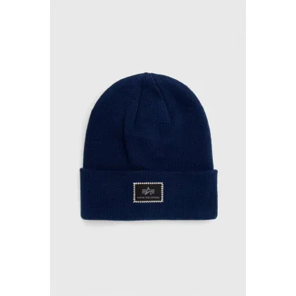 Zdjęcie Alpha Industries czapka X-Fit Beanie kolor granatowy 168905.07-rep.blue 168905.07