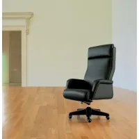 Zdjęcie Stylowy skórzany fotel łączący wygodę i elegancki wygląd - Mascheroni
