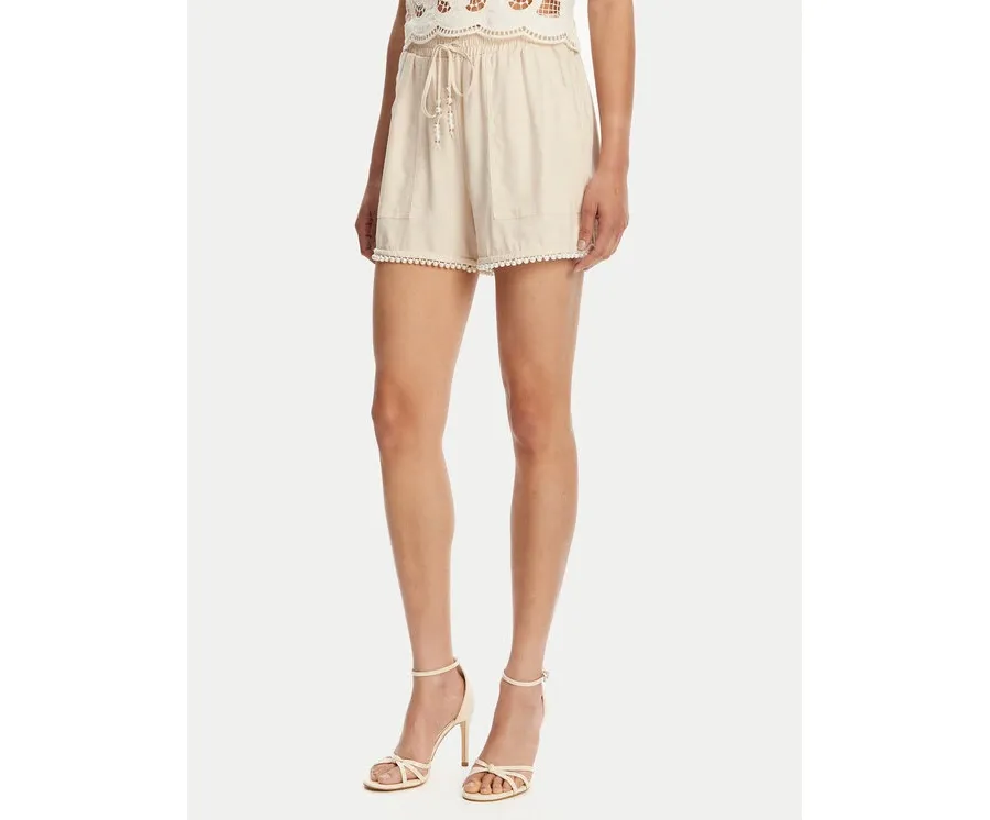 obrazek 1 TWINSET Szorty materiałowe 251LM2QGG Beżowy Regular Fit