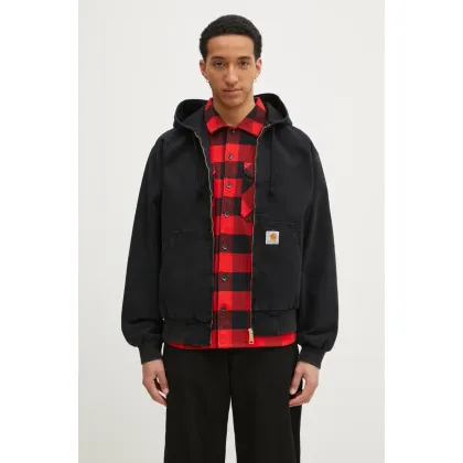 Zdjęcie Carhartt WIP kurtka bawełniana OG Active Jacket kolor czarny przejściowa I034820.894O