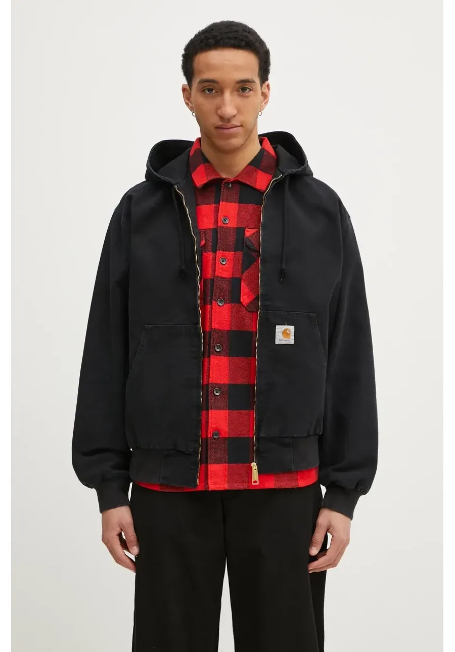 obrazek 1 Carhartt WIP kurtka bawełniana OG Active Jacket kolor czarny przejściowa I034820.894O