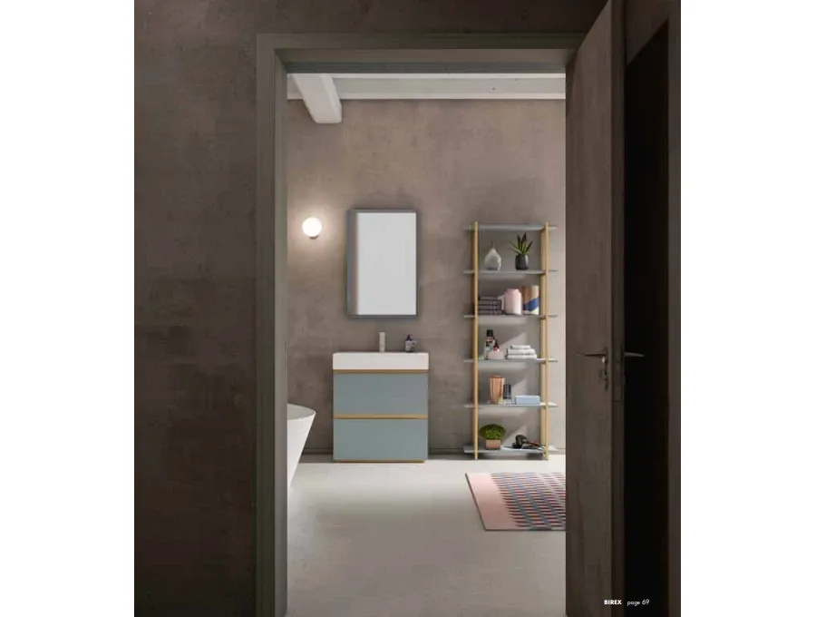 obrazek 2 Minimalistyczny zestaw mebli do łazienki - Birex