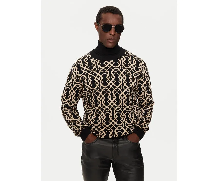 obrazek 1 Baldessarini Sweter B4 30089/000/5253 Beżowy Regular Fit