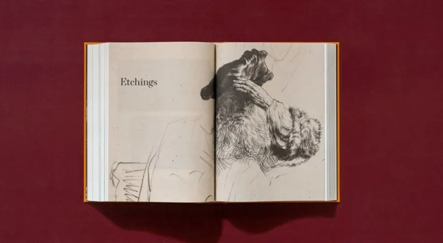 obrazek 12 Książka Rembrandt. The Complete Drawings and Etchings - Taschen