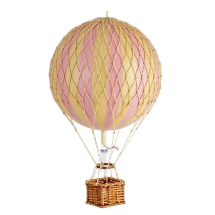 Zdjęcie Pamiątka dla miłośnika lotnictwa - balon z różowymi paskami