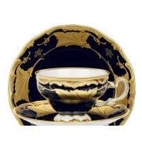 Picture Set of 6 porcelain cups