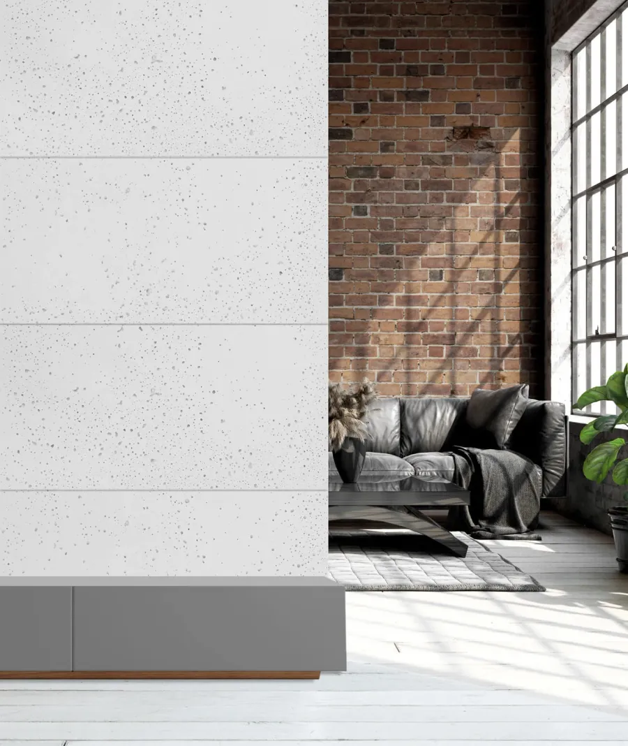 obrazek 1 60x60 cm DS - (biały) - płyta beton architektoniczny
