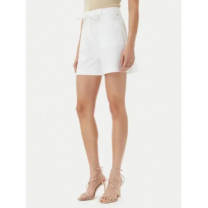Zdjęcie Guess Szorty materiałowe W5GD0I WH9Y2 Biały Loose Fit