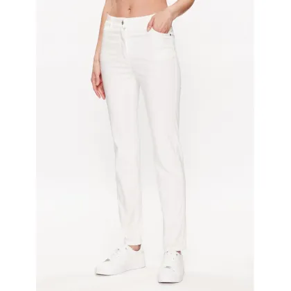 Zdjęcie Olsen Spodnie materiałowe Mona 14000620 Biały Slim Fit