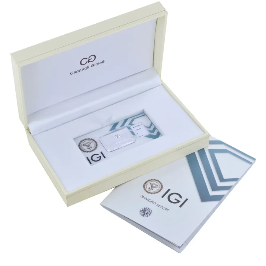 obrazek 1 Diament z certyfikatem IGI w blistrze - 0,31 karata
