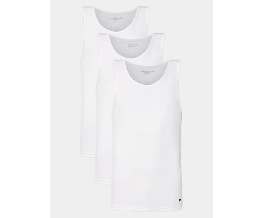 obrazek 1 Tommy Hilfiger Komplet 3 tank topów UM0UM03179 Biały Slim Fit