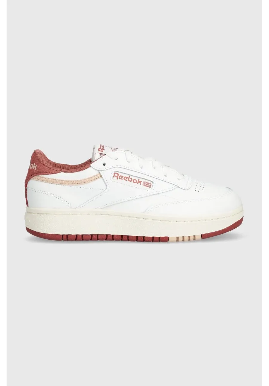 obrazek 1 Reebok Classic sneakersy skórzane CLUB C kolor biały 100074266