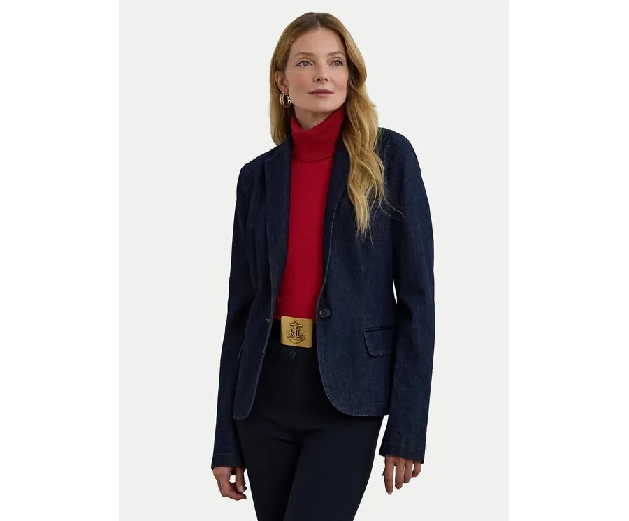 obrazek 1 LAUREN RALPH LAUREN Marynarka 200957636001 Granatowy Straight Fit