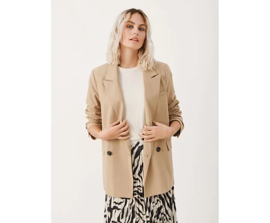 obrazek 1 Part Two Marynarka Sonjas 30307441 Beżowy Regular Fit