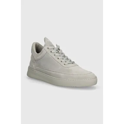 Zdjęcie Filling Pieces sneakersy zamszowe Low Top Suede All Grey kolor szary 10122791783