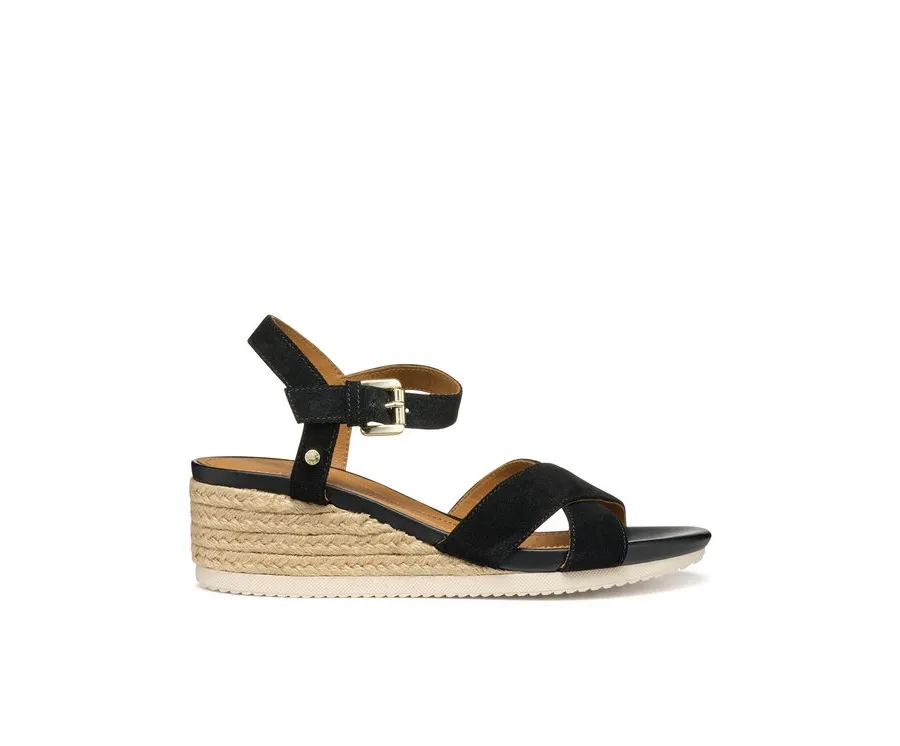 obrazek 1 Geox Espadryle D Ischia Corda D55HHB 00020 C9999 Czarny