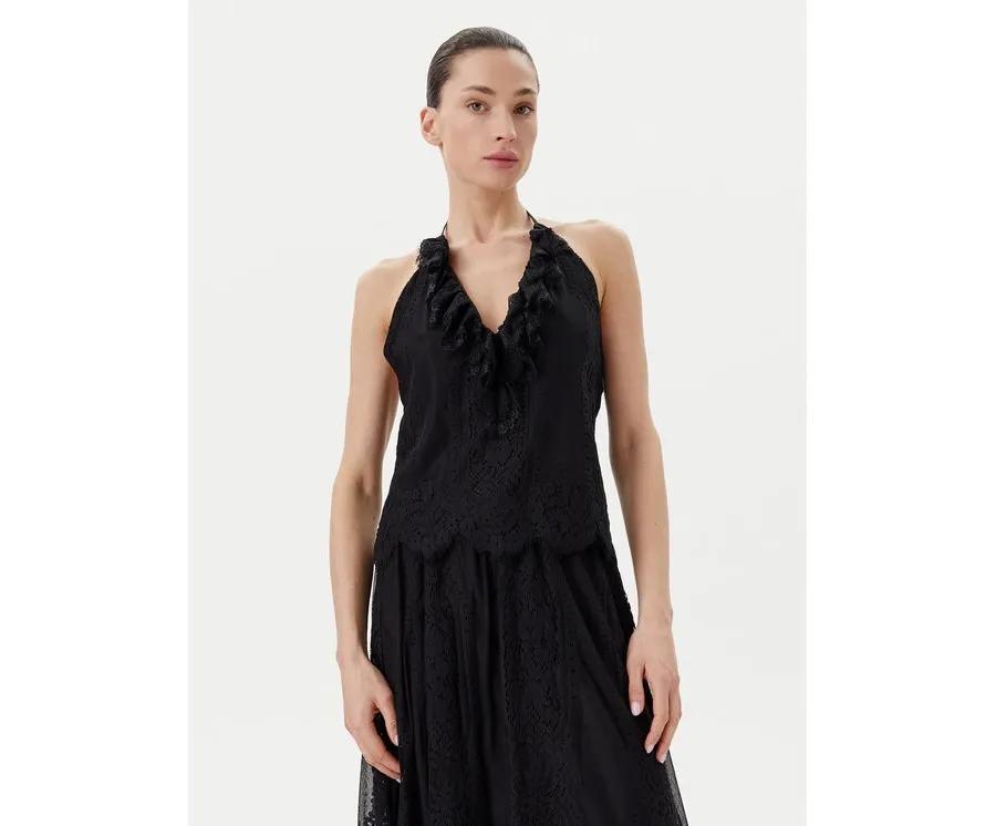 obrazek 1 Herskind Top 5578204 Czarny Regular Fit