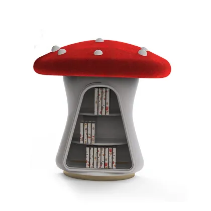 Zdjęcie Designerski regał na książki w kształcie grzybka - Fairytale