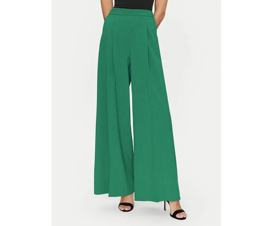 obrazek 1 Simona Corsellini Spodnie palazzo P25CPPA01001 Zielony Wide Leg