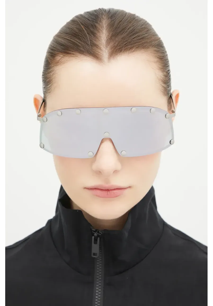 obrazek 1 Rick Owens okulary przeciwsłoneczne kolor srebrny RG0000001.GSILV