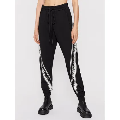Zdjęcie TWINSET Spodnie dresowe 212TT2383 Czarny Regular Fit