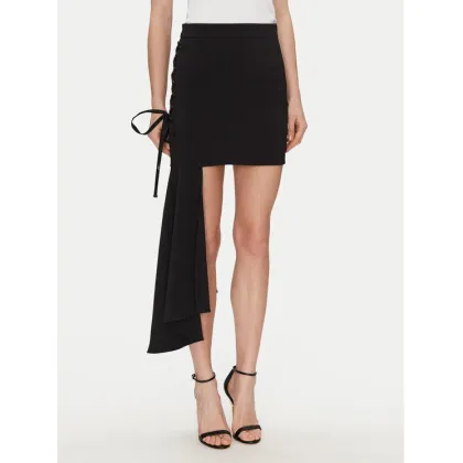 Zdjęcie Elisabetta Franchi Spódnica mini GO-071-51E2-V340 Czarny Regular Fit