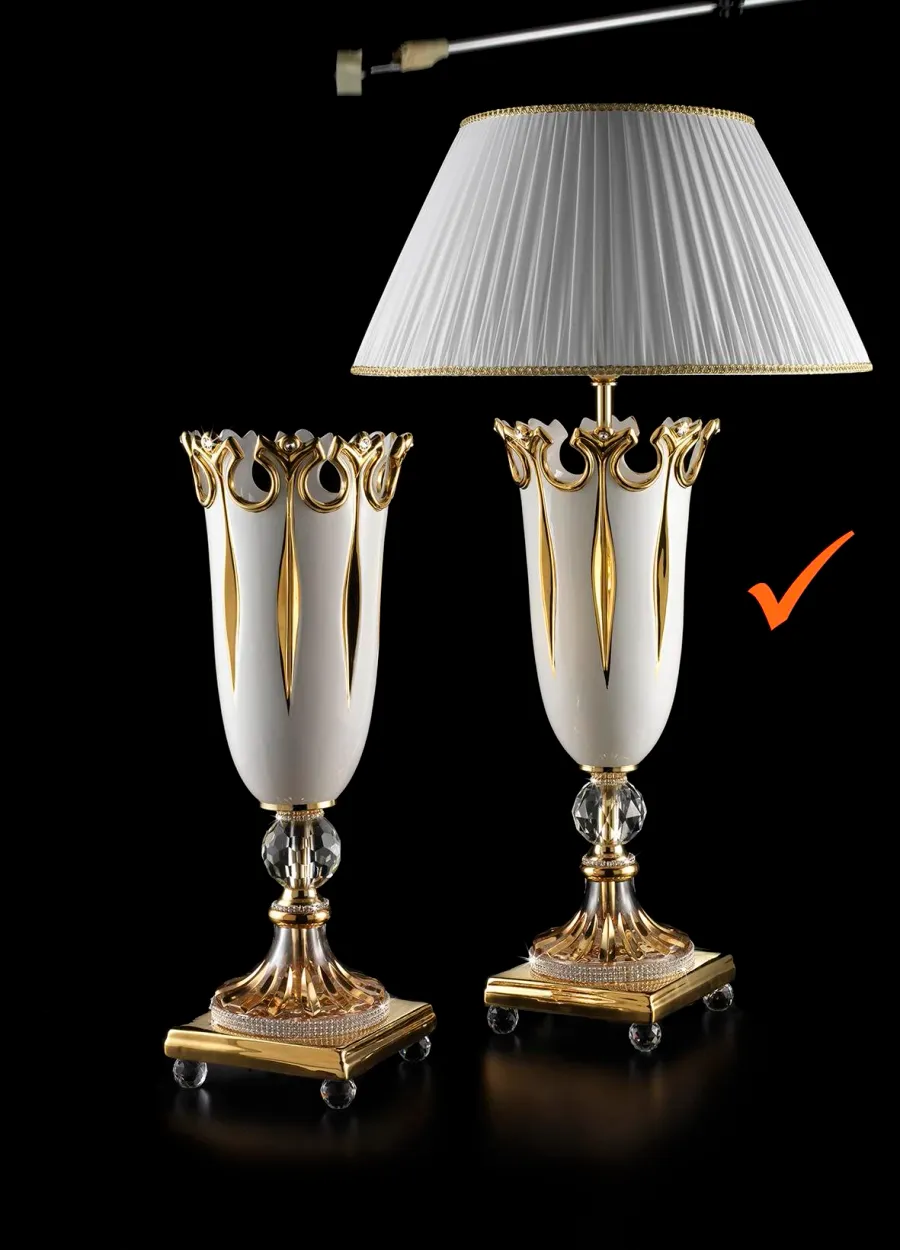 obrazek 1 Luksusowa ekskluzywna ceramiczna lampa