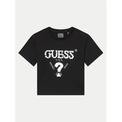 Zdjęcie Guess T-Shirt J4YI46 K8FQ4 Czarny Regular Fit