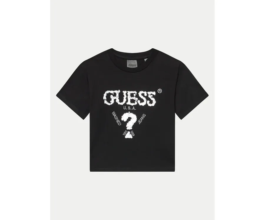 obrazek 1 Guess T-Shirt J4YI46 K8FQ4 Czarny Regular Fit