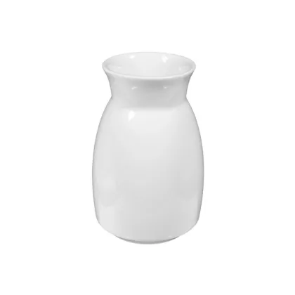 Zdjęcie Ekskluzywny biały porcelanowy wazon w stylu nowoczesnym - Seltmann Weiden