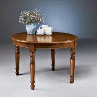 Picture Beautiful round extendable table 120-160cm - Zanini