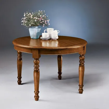 Zdjęcie Piękny okrągły rozsuwany stół 120-160cm - Zanini