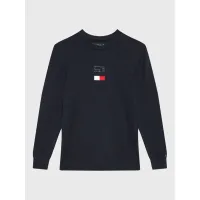 Zdjęcie Tommy Hilfiger Sweter Flag KB0KB07973 D Granatowy Regular Fit
