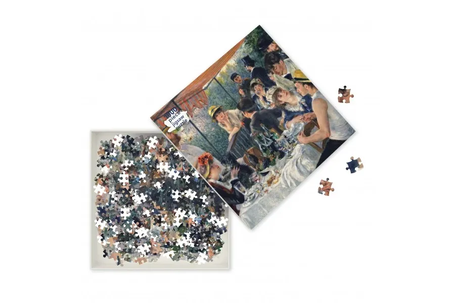 obrazek 2 Puzzle dla dorosłych Pierre Auguste Renoir: Śniadanie wioślarzy - Flame Tree Publishing