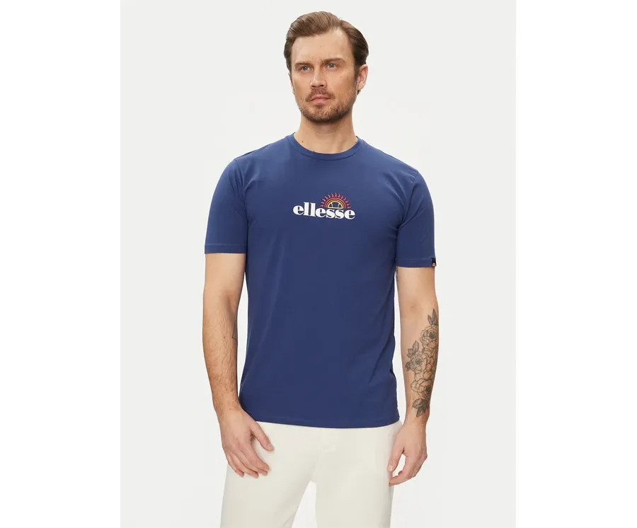 obrazek 1 Ellesse T-Shirt Trea SHV20126 Granatowy Regular Fit
