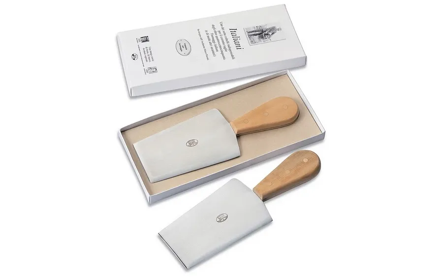 obrazek 1 Nietypowy nóż do sera w kształcie trapezu firmy Berti Knives