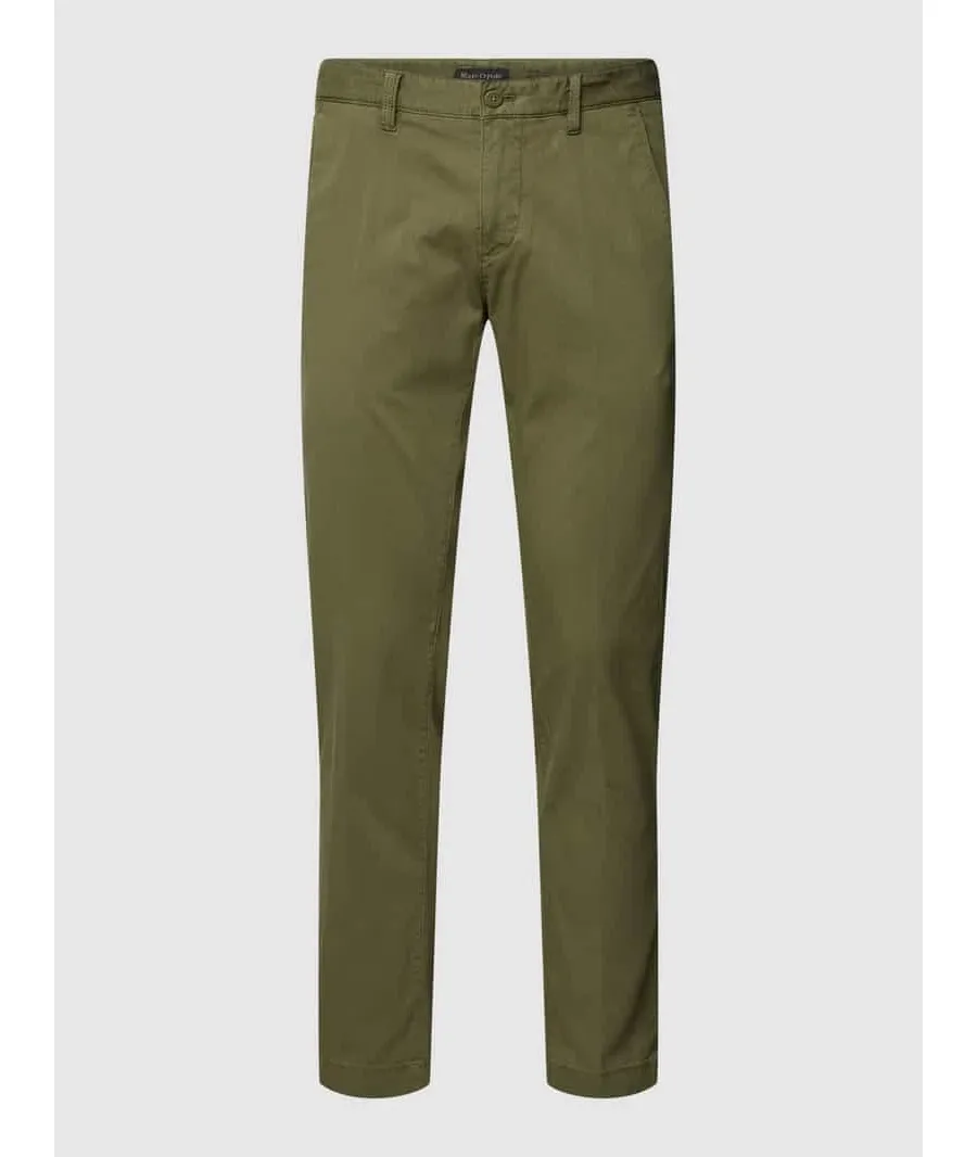 obrazek 1 Marc O'Polo Jeansy B21010810064 Khaki Regular Fit