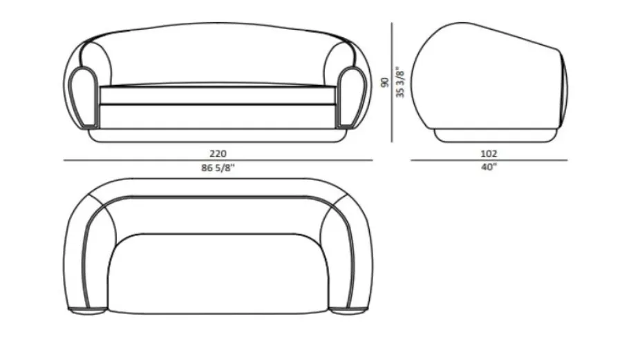 obrazek 5 Bardzo wygodna Sofa Vendome do stylowych salonów