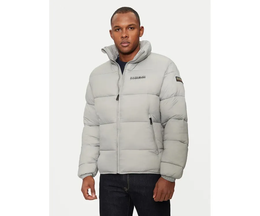 obrazek 1 Napapijri Kurtka zimowa A-Suomi NP0A4GJF Szary Regular Fit