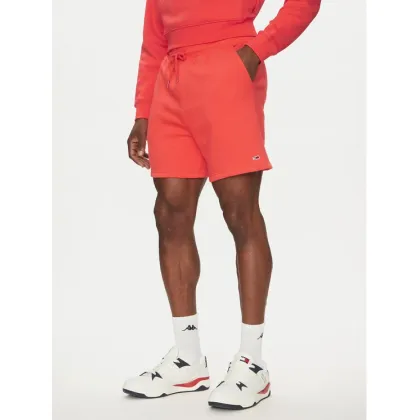 Zdjęcie Tommy Jeans Szorty sportowe Flag Beach DM0DM21931 Pomarańczowy Regular Fit