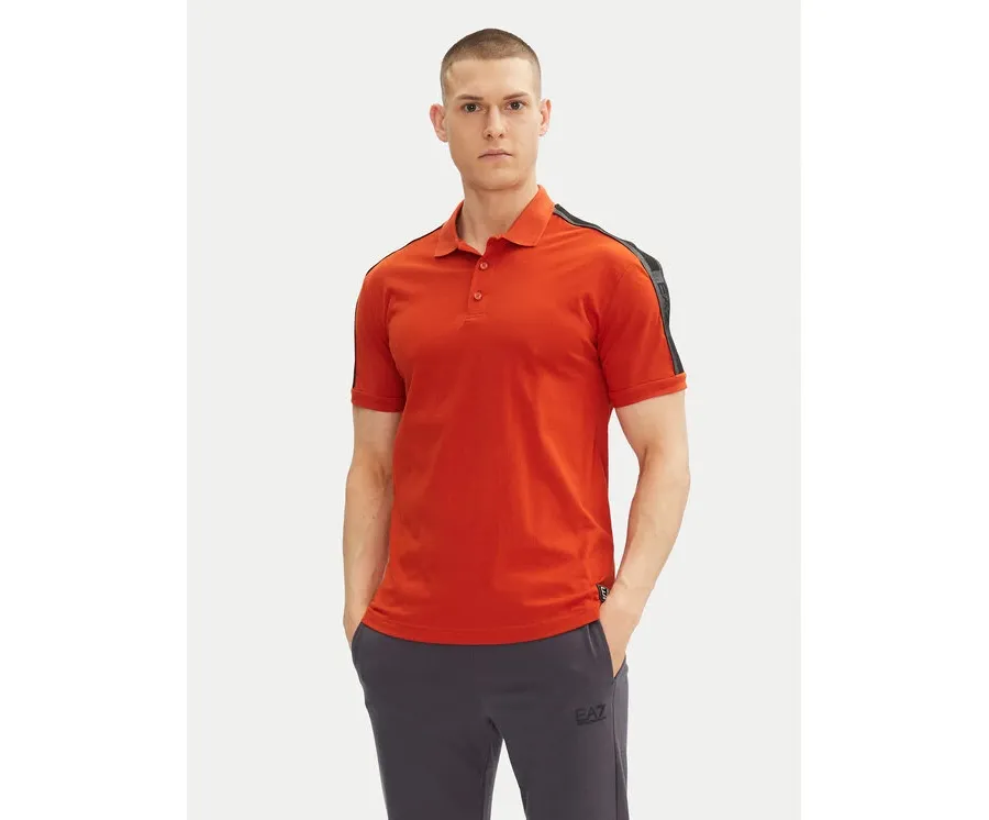 obrazek 1 EA7 Emporio Armani Polo 7M000139 AF10375 U3012 Pomarańczowy Regular Fit