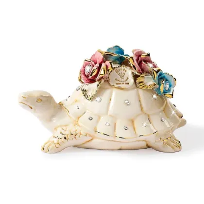 Picture Decorative turtle figurine made of ceramics
