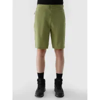 Zdjęcie 4F Szorty materiałowe 4FWSS24TFSHM425 Zielony Regular Fit