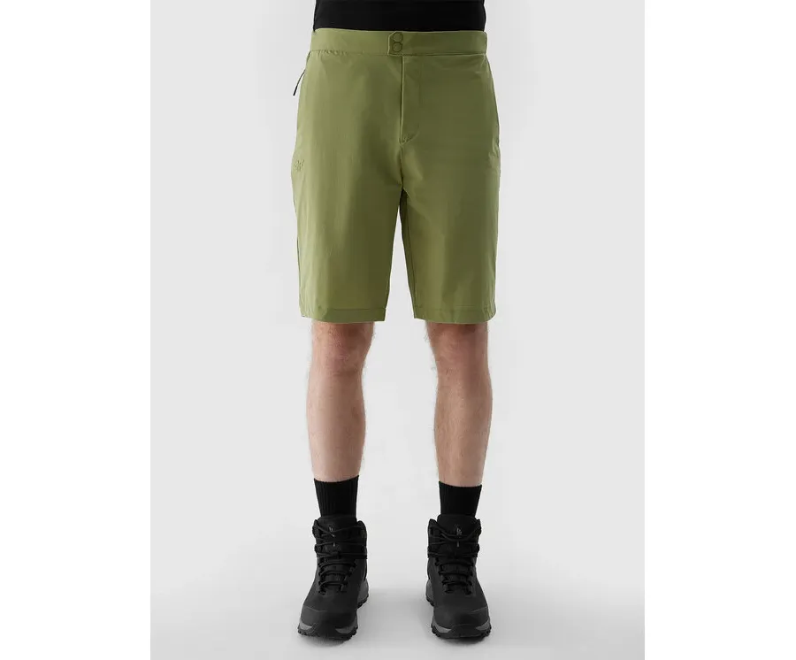 obrazek 1 4F Szorty materiałowe 4FWSS24TFSHM425 Zielony Regular Fit