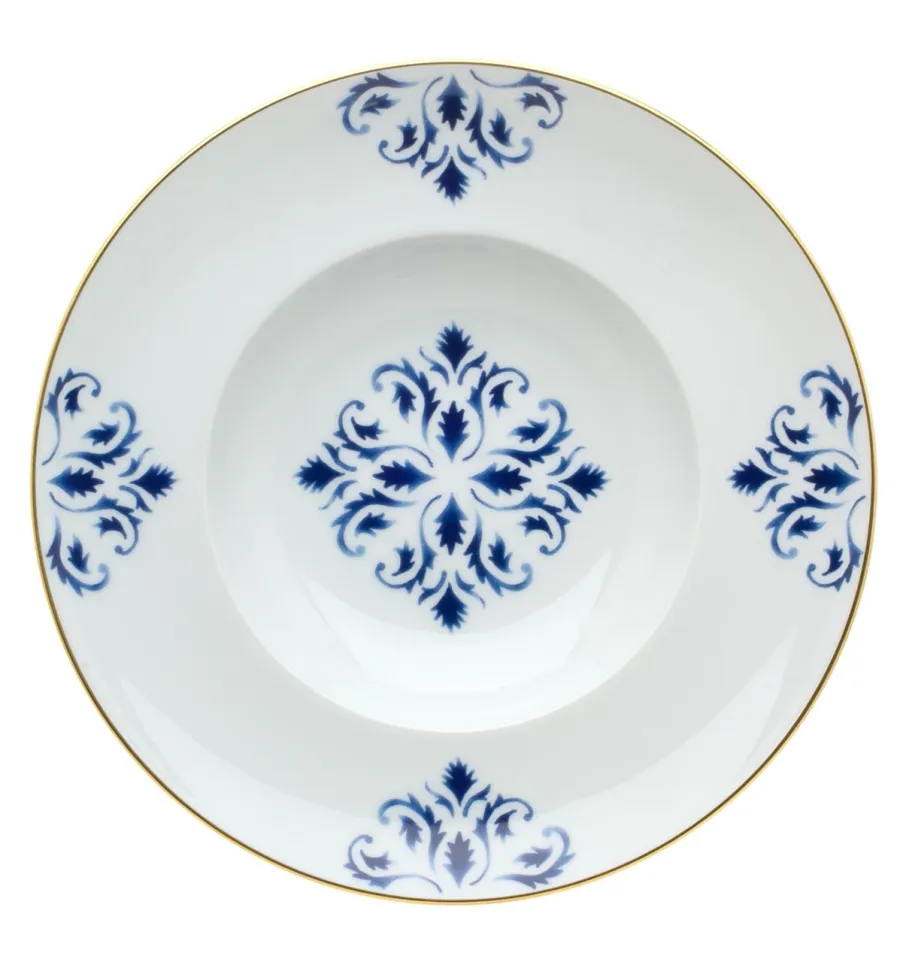 obrazek 3 Duży komplet zastawy obiadowej z porcelany z kolekcji Transatlântica z wyjątkowymi niebieskimi wzorami - Vista Alegre