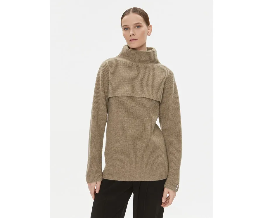 obrazek 1 Calvin Klein Golf K20K205986 Brązowy Relaxed Fit