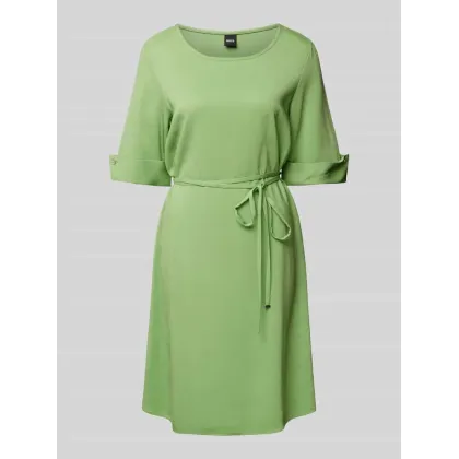 Zdjęcie Sukienka o długości do kolan z mieszanki wiskozy i elastanu model ‘Drimie’